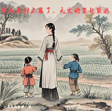 穿成恶妇不装了，天灾将至赶紧逃