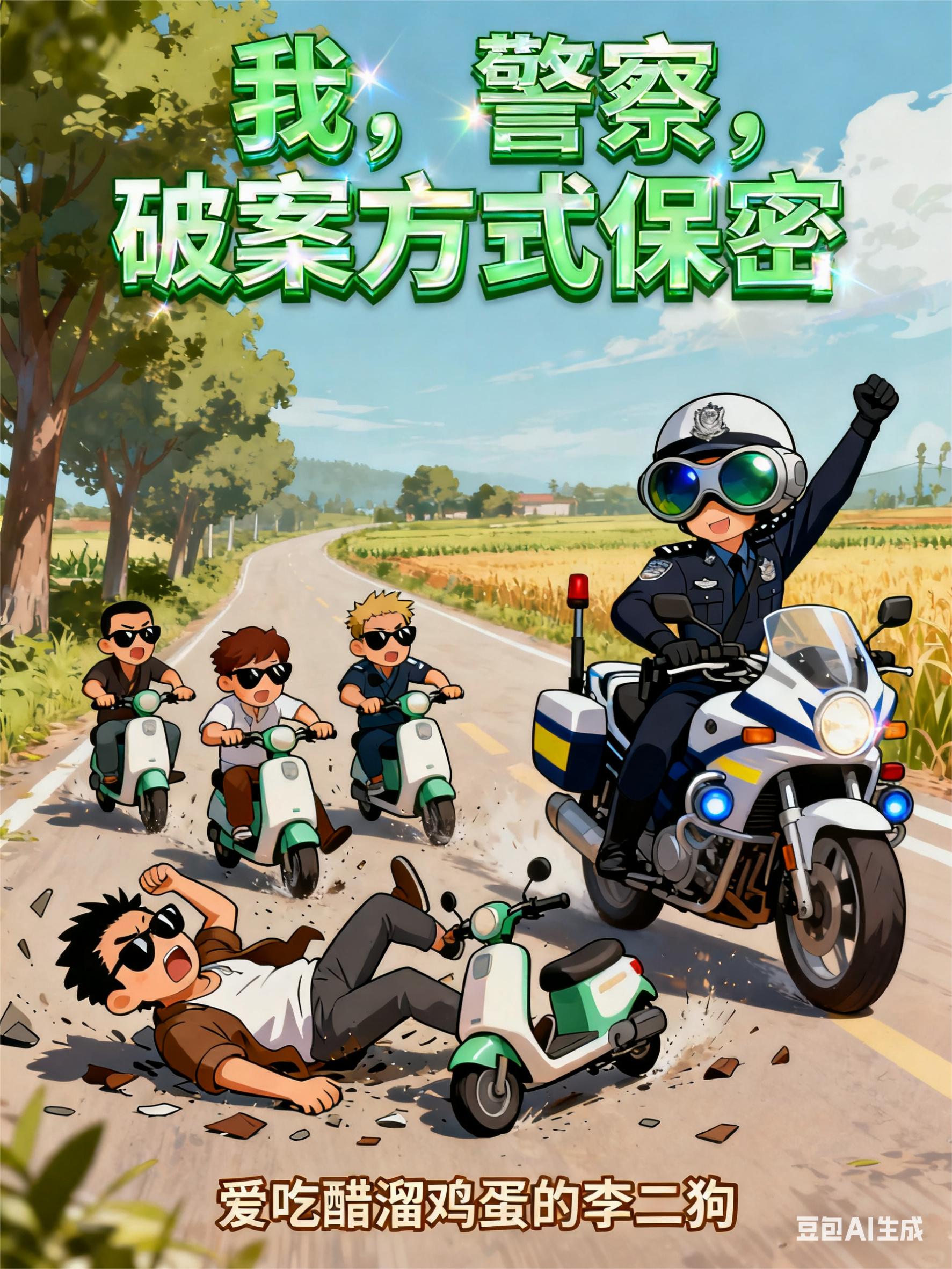 我，警察，破案方式保密